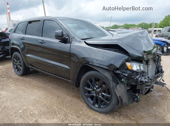 1C4RJFAG5HC892582 2017 JEEP GRAND CHEROKEE Черный Передняя правая четверть