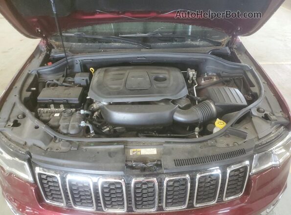 1C4RJFAG9MC508295 2021 JEEP GRAND Бордовый Вид подкапотного пространства