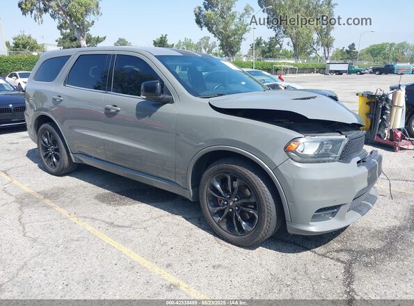 1C4SDHCT4LC381145 2020 DODGE DURANGO Серый Передняя правая четверть