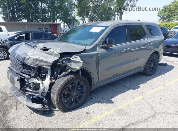 1C4SDHCT4LC381145 2020 DODGE DURANGO Серый Передняя левая четверть