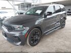 2023 Dodge Durango Hemi Orange Rwd Gray vin: 1C4SDHCT4PC715020
