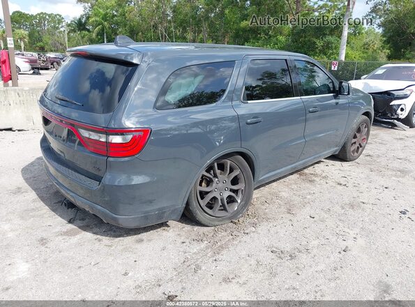 1C4SDHCTXHC798535 2017 DODGE DURANGO Gray Rear right
