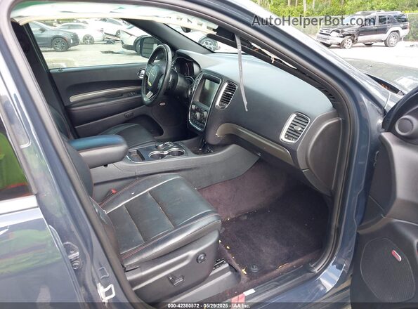 1C4SDHCTXHC798535 2017 DODGE DURANGO Gray Front interior view