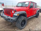 2020 Jeep Gladiator Sport S 4x4 Красный vin: 1C6JJTAG1LL108622