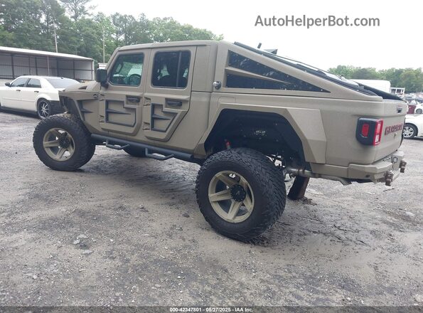 1C6PJTAG6SL503436 2025 JEEP GLADIATOR Желто-коричневый Задняя левая четверть