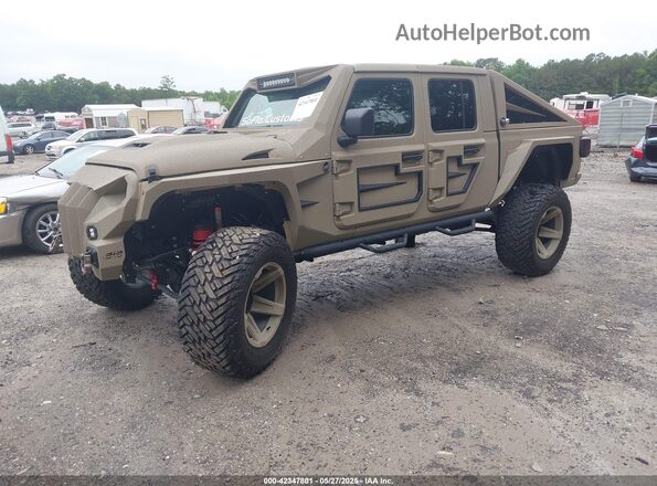 1C6PJTAG6SL503436 2025 JEEP GLADIATOR Желто-коричневый Передняя левая четверть