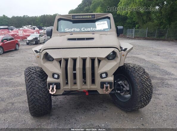 1C6PJTAG6SL503436 2025 JEEP GLADIATOR Желто-коричневый Вид задней части салона