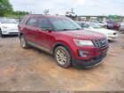 2017 Ford Explorer Xlt Maroon vin: 1FM5K7D82HGA58909