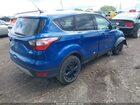 2017 Ford Escape Se Синий vin: 1FMCU0GD9HUE04490