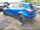 2017 Ford Escape Se Синий vin: 1FMCU0GD9HUE04490