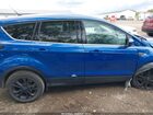 2017 Ford Escape Se Синий vin: 1FMCU0GD9HUE04490