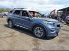 2021 Ford Explorer Limited Blue vin: 1FMSK7FH7MGC16722