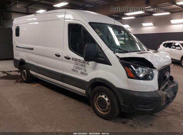 1FTBR1C8XMKA10485 2021 FORD TRANSIT-250 White Delantero derecho
