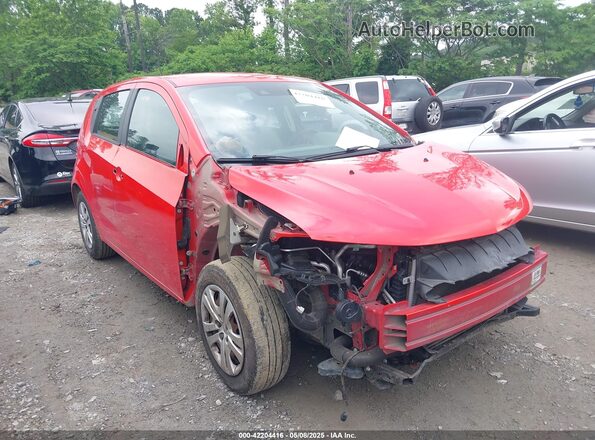 1G1JG6SB5L4115409 2020 CHEVROLET SONIC Red Przód prawy
