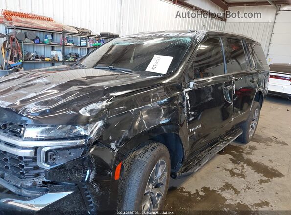 1GNSCMKD8RR184286 2024 CHEVROLET TAHOE Black Widok z przodu