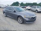 2021 Honda Accord Lx Gray vin: 1HGCV1F16MA053601