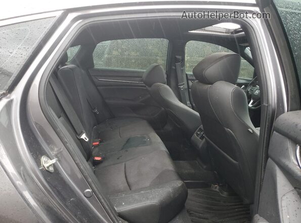 1HGCV2F32LA001680 2020 HONDA ACCORD Gray უკანა სავარძლების ხედი