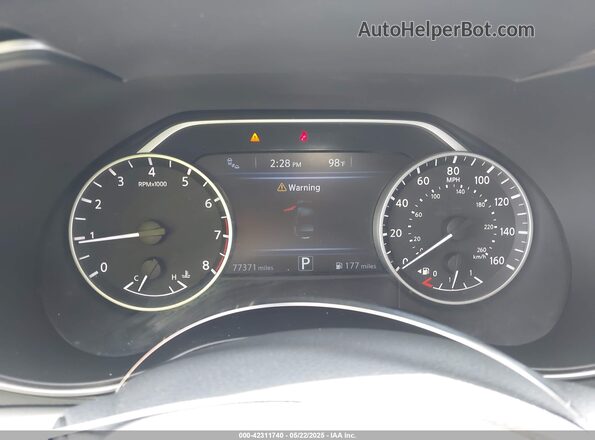 1N4AA6BV8LC379075 2020 NISSAN MAXIMA Black Rear seats view