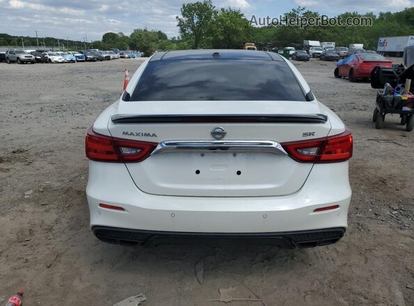 1N4AA6EV8LC385227 2020 NISSAN MAXIMA SR Белый Вид сзади