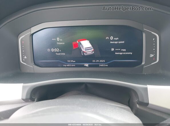 1V2SR2CA5PC535282 2023 VOLKSWAGEN ATLAS Gray უკანა სავარძლების ხედი