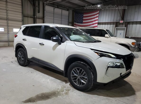 5N1AT3AA2MC819595 2021 NISSAN ROGUE Белый Передняя правая четверть