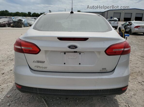 1FADP3FE2JL302719 2018 FORD FOCUS Серебряный Вид сзади