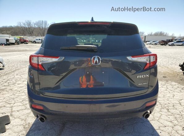 5J8TC2H5XLL028683 2020 ACURA RDX Gray Вид ззаду