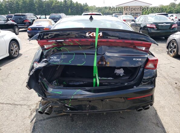 5XXG44J83RG230920 2024 KIA K5 Black Widok z tyłu