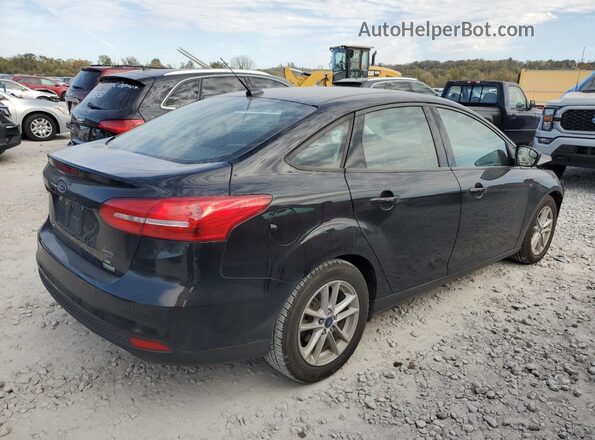 1FADP3FE0JL229964 2018 FORD FOCUS Black Trasero derecho