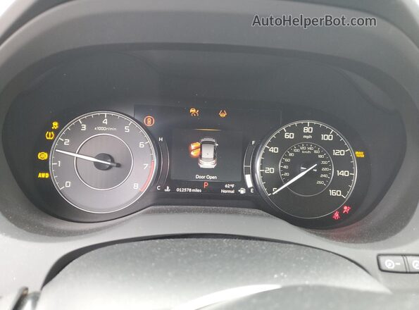 5J8TC2H38PL010946 2023 ACURA RDX Черный Вид щитка приборов