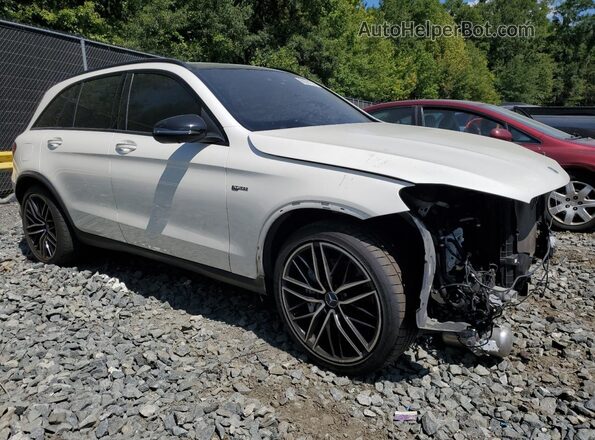 W1N0G6EB5MF939567 2021 MERCEDES-BENZ GLC-CLASS Белый Передняя правая четверть