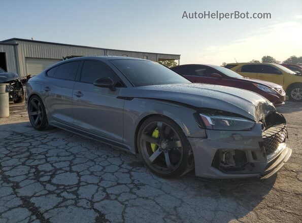 WUABWCF57KA903659 2019 AUDI RS5 Серебряный Передняя правая четверть