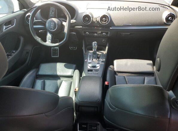 WAUB1GFF6H1027118 2017 AUDI S3 Gray Widok deski rozdzielczej