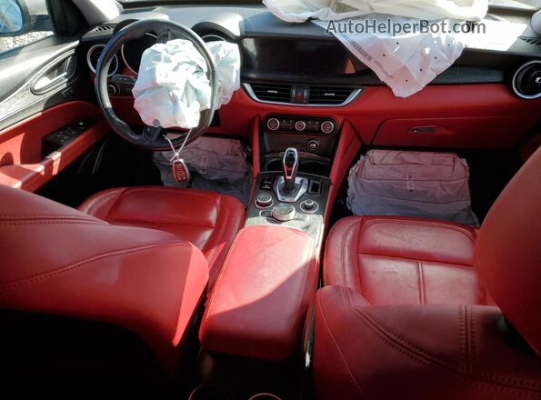 ZASPAKAN4M7D18791 2021 ALFA ROMEO STELVIO Серый Вид панели приборов