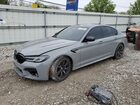 2021 Bmw M5 Gray vin: WBS83CH04MCH42448