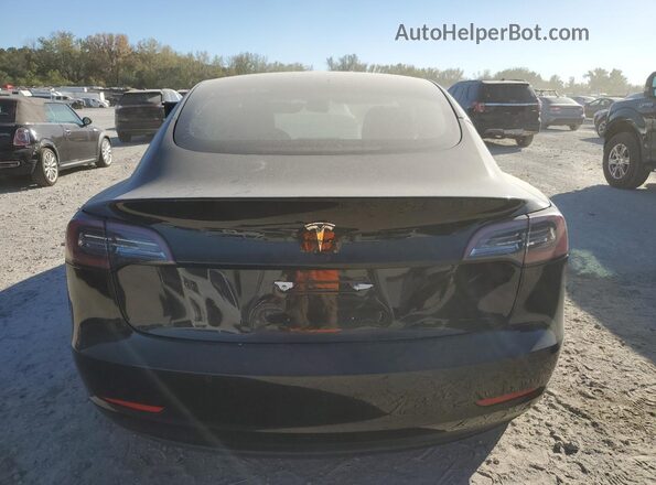 5YJ3E1EA9MF094523 2021 TESLA MODEL Черный Вид сзади