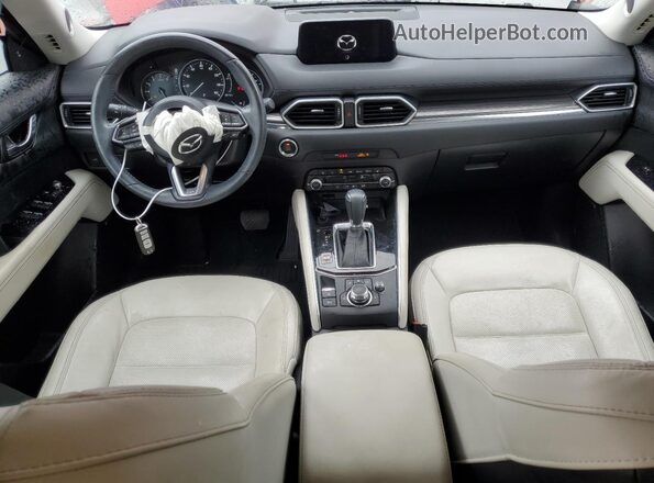 JM3KFADMXK1621910 2019 MAZDA CX-5 Красный Вид панели приборов