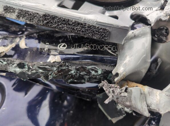 JTJVBCDX2R5035001 2024 LEXUS GX Синий Вид наклейки с VIN-кодом