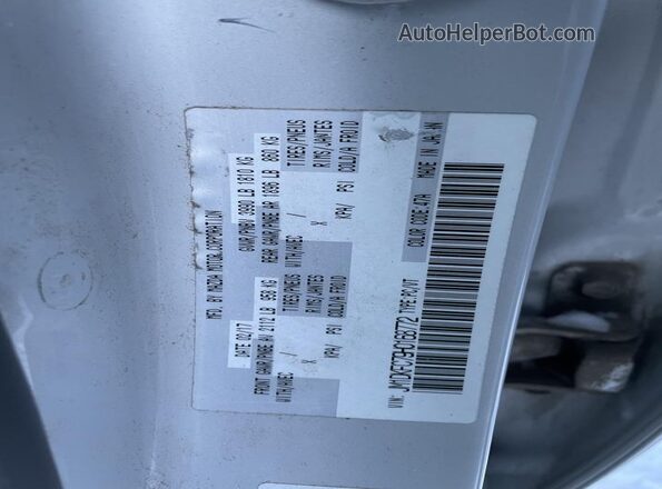 JM1DKFC79H0168772 2017 MAZDA CX-3 Silver Вид щитка приладів