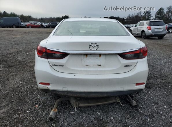 JM1GL1U5XH1136451 2017 MAZDA 6 Белый Вид сзади