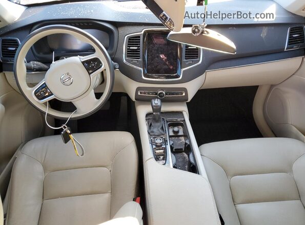 YV4A221K1L1554153 2020 VOLVO XC90 Black წინა პანელის ხედი
