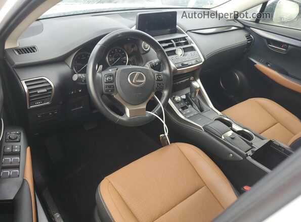 JTJDARBZ6L5001429 2020 LEXUS NX White Вид панелі приладів