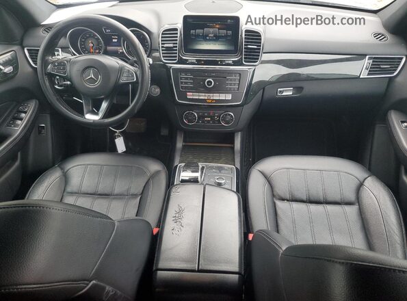 4JGDA5HB6GA695506 2016 MERCEDES-BENZ GLE Silver Առջևի վահանակի տեսք
