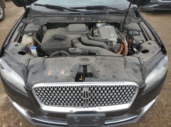 3LN6L5KU8KR602030 2019 LINCOLN MKZ Черный Вид задней части салона