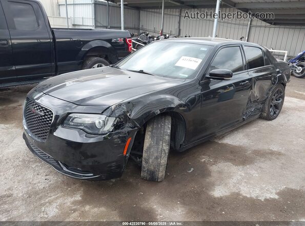 2C3CCABGXMH634250 2021 CHRYSLER 300 Black Przód lewy