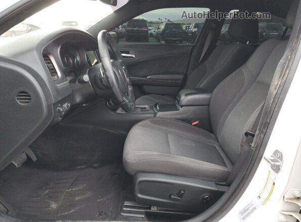 2C3CDXCT6HH609380 2017 DODGE CHARGER White Front interior view