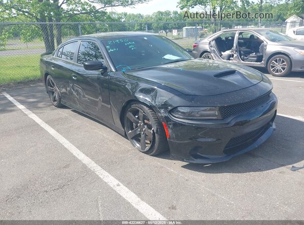 2C3CDXHG6MH656396 2021 DODGE CHARGER Black Front right