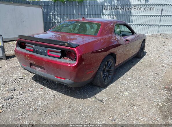 2C3CDZFJ4MH641972 2021 DODGE CHALLENGER Red Задня права чверть
