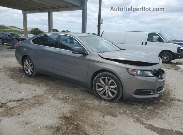 2G1105S32H9186563 2017 CHEVROLET IMPALA Серый Передняя правая четверть