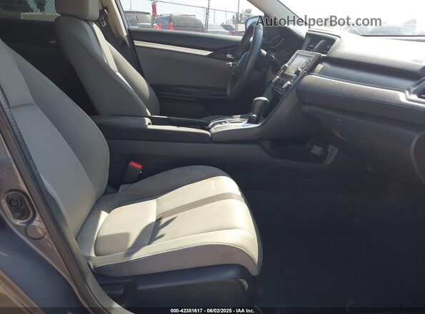 2HGFC2F66MH559998 2021 HONDA CIVIC Gray Vista interior delantera
